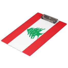Libanese Vlag (Vlag van Libanon) Klembord