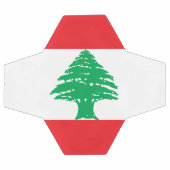 Libanese vlag voetbal (Enkel)