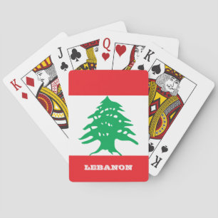 Libanese vlagspelen, Libanese speelkaarten
