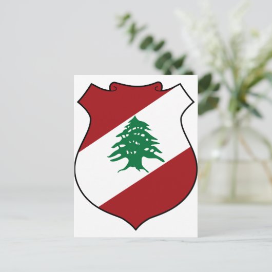 Libanese wapenstilstand briefkaart (Staand voorkant)