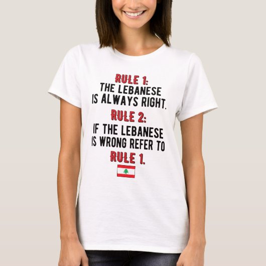 Libanese wortels Libanon vlag Libanees erfgoed T-shirt (Voorkant)