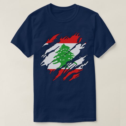Libanon Altijd T-shirt (Design voorkant)