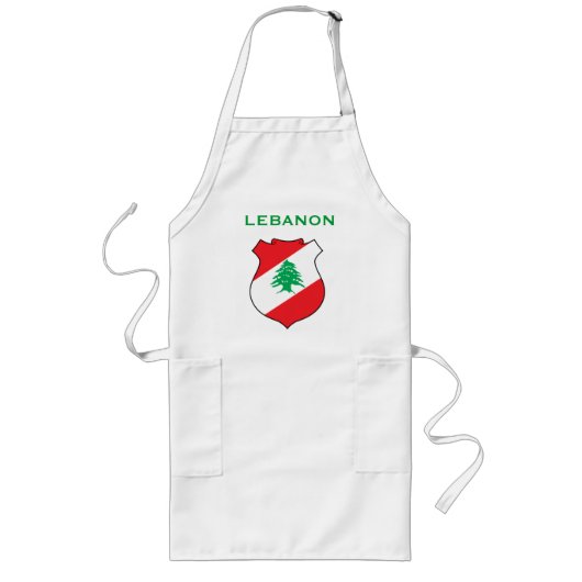 Libanon* Apron Lang Schort (Voorkant)