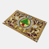 Libanon (Arabische letters) deurmat (Schuin)