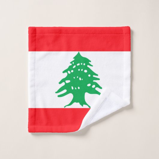 Libanon Bad Handdoek (Wasdoekje)