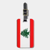 Libanon-Bagagelabel Bagagelabel (Voorkant verticaal)