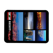 Libanon - Beiroet - Mozaïek - Magnet Magneet (Horizontaal)