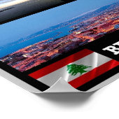 Libanon - Beiroet - Mozaïek - Poster (Hoek)