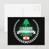 Libanon Briefkaart (Voorkant / Achterkant)