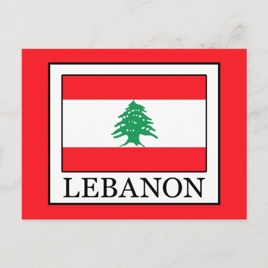 Libanon Briefkaart (Voorkant)