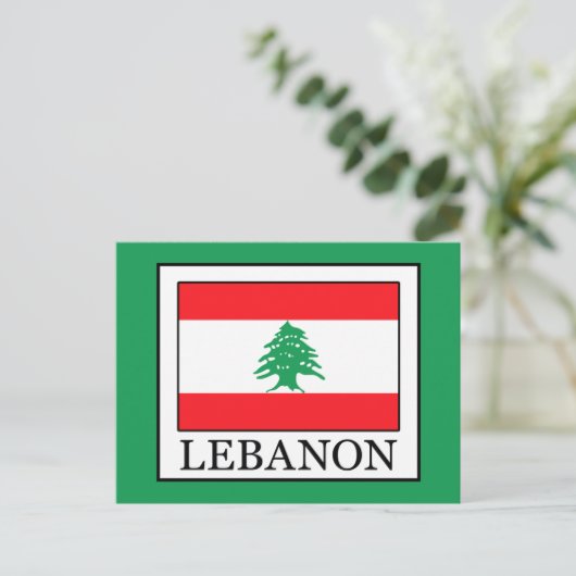 Libanon Briefkaart (Staand voorkant)