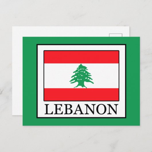 Libanon Briefkaart (Voorkant / Achterkant)