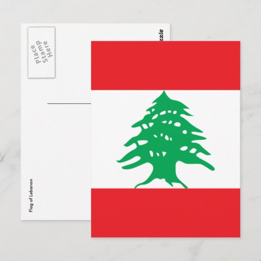 libanon briefkaart (Voorkant / Achterkant)
