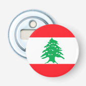 Libanon Button Flesopener (Voorkant)