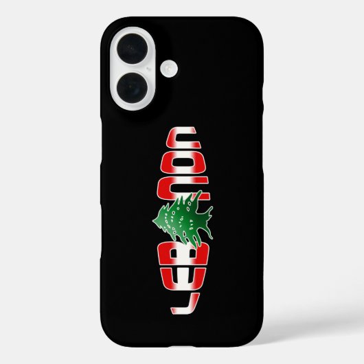 Libanon Case-Mate iPhone Case (Achterkant)