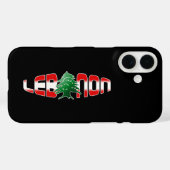 Libanon Case-Mate iPhone Case (Achterkant (horizontaal))