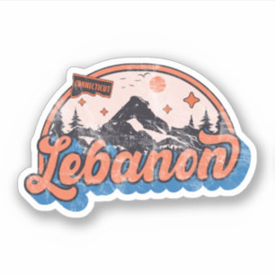 Libanon, Connecticut Sticker