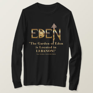 "Libanon, De Originele Hof van Eden" T-shirt