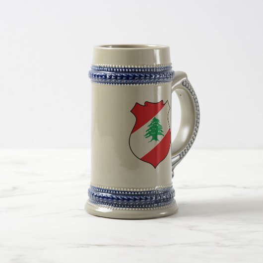libanon - embleem bierpul (Voorkant rechts)