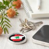 libanon - embleem sleutelhanger (Zijkant)