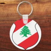 libanon - embleem sleutelhanger (Voorkant)