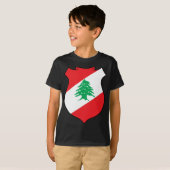 libanon - embleem t-shirt (Voorkant volledig)