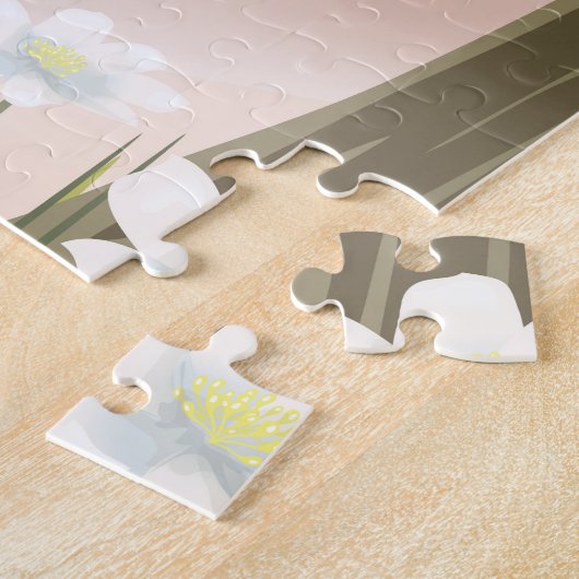 Libanon en Syria Mt Hermon Ski Legpuzzel (Zijkant)