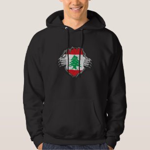 Libanon Flag Proud Support Beiroet Hoodie
