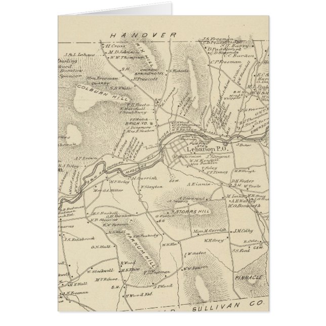 Libanon, Grafton Co. (Voorkant)