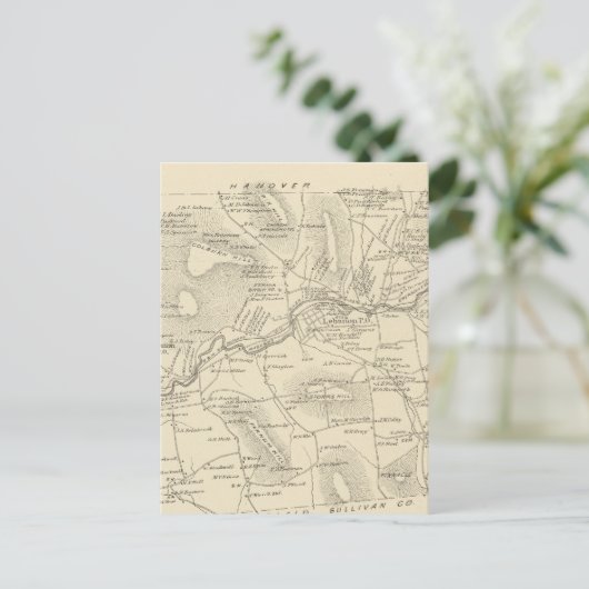 Libanon, Grafton Co. Briefkaart (Staand voorkant)