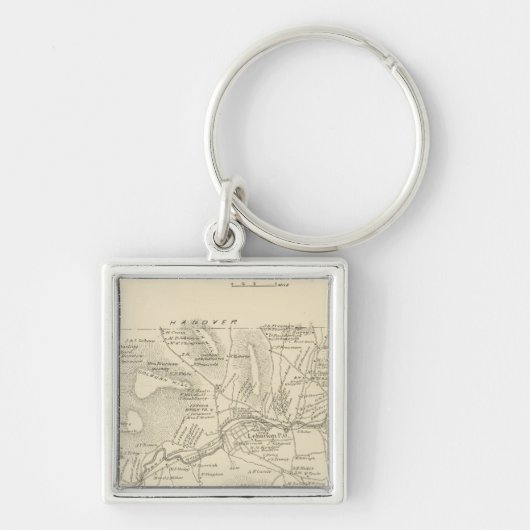 Libanon, Grafton Co. Sleutelhanger (Voorkant)