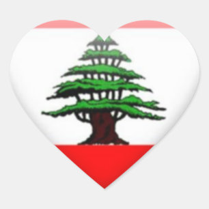 Libanon Hart Stickers