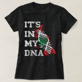 Libanon Het is in mijn DNA-Libanese onafhankelijkh T-shirt (Design voorkant)