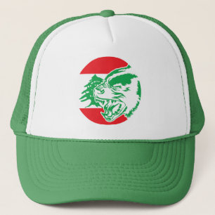 Libanon Hyena Libanese nationale dierenvlag Trucker Pet