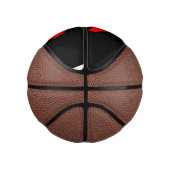 Libanon kaart met vlag basketbal (Rechts)