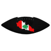 Libanon Kaart met Vlag Stenen Magneet American Football (Paneel)