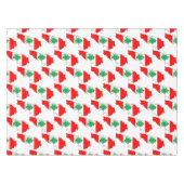 Libanon kaart met vlag tafelkleed (Voorkant (Horizontaal))