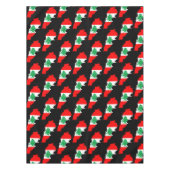 Libanon kaart met vlag tafelkleed (Voorkant)