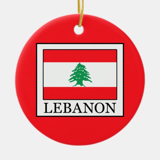 Libanon Keramisch Ornament (Voorkant)