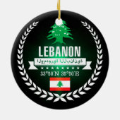 Libanon Keramisch Ornament (Achterkant)