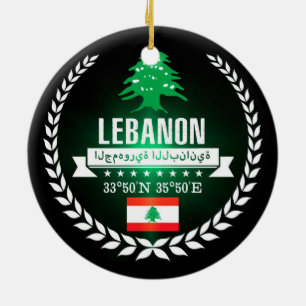 Libanon Keramisch Ornament