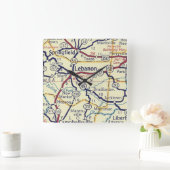  Libanon KY-kaart Vierkante Klok (Huis)