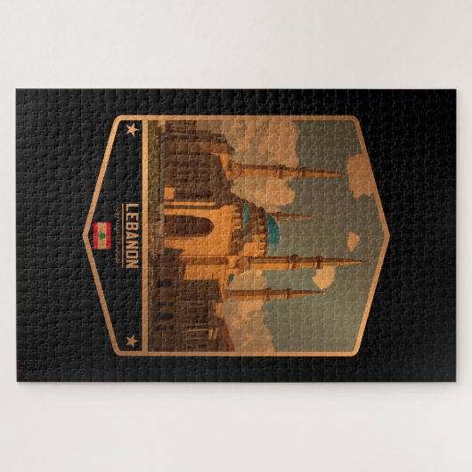 Libanon Legpuzzel (Horizontaal)