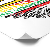 Libanon Libanees Duits Duitsland Boom Poster (Hoek)