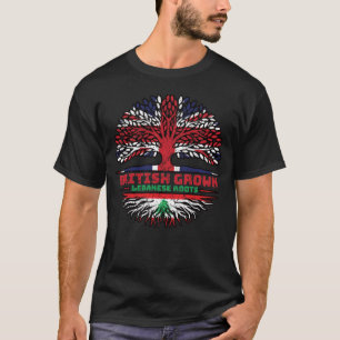 Libanon Libanees Verenigd Koninkrijk - Britse boom T-shirt