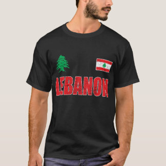 Libanon, Libanees, vlag van Libanon, Libanese vlag T-shirt