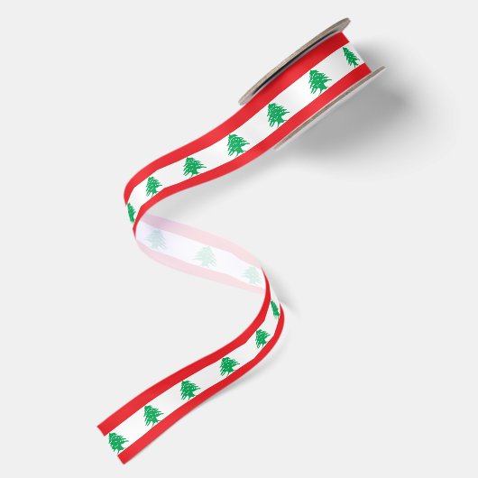 Libanon & Libanese Vlag Lint (Achterkant)