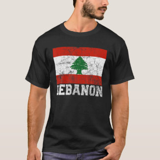Libanon Libanese vlag Pride Country Shirt V