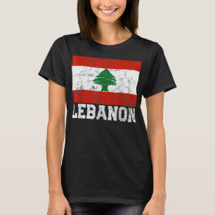 Libanon Libanese vlag Pride Country Shirt V