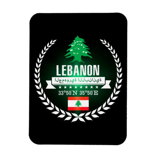 Libanon Magneet (Verticaal)